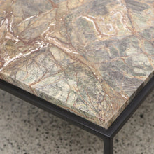 Load image into Gallery viewer, dion&#39;s marble coffee table - forest

