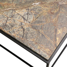 Load image into Gallery viewer, dion&#39;s marble coffee table - forest

