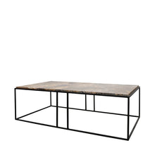 Load image into Gallery viewer, dion&#39;s marble coffee table - forest
