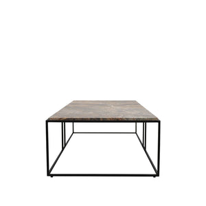 dion's marble coffee table - forest