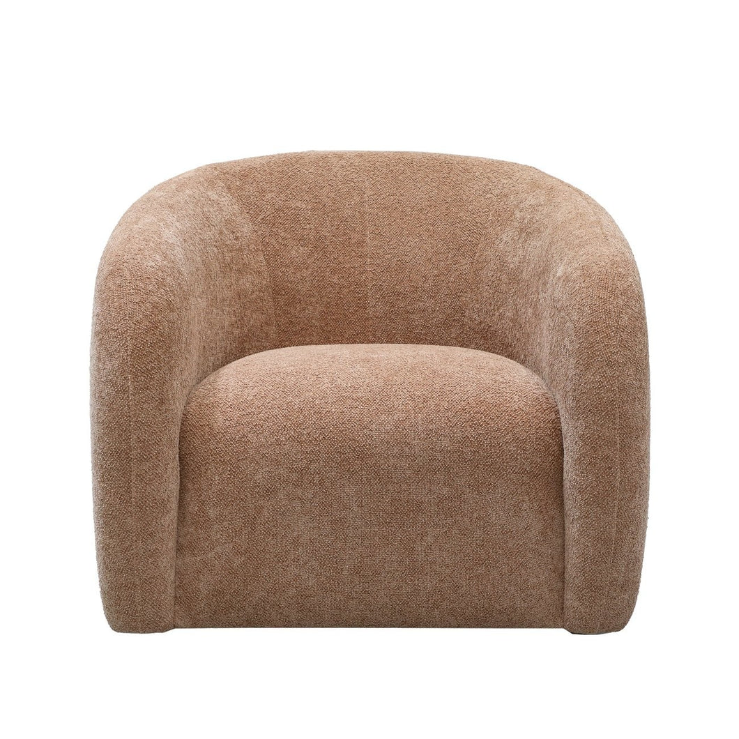 susie's swivel chair - rust