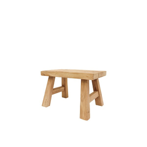 parq foot stool - natural