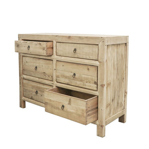 Otira dresser six drawer - natural