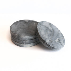 marble coaster set - stone