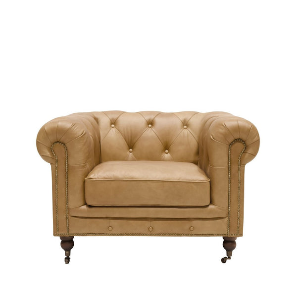 the regal armchair - caramel