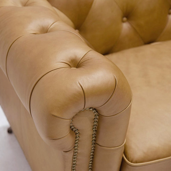 the regal armchair - caramel