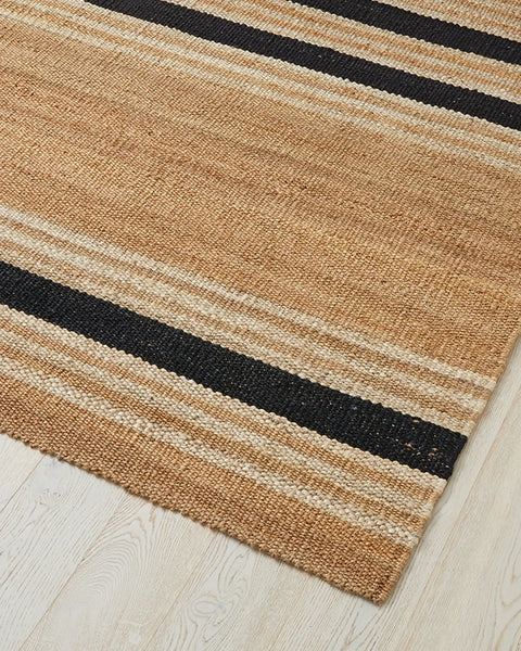 my syracuse jute rug - mirrored stripe 2000 x 3000