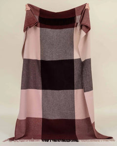 my brookside throw - beetroot