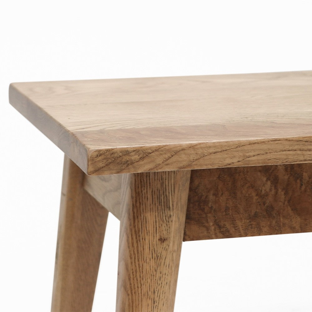 mila oak bench - 185cm
