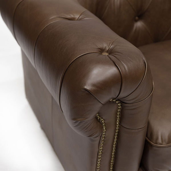 the regal armchair - chocolate